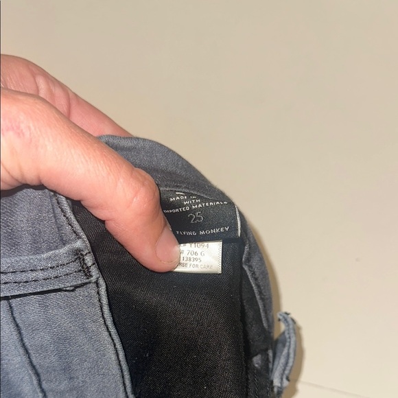 Flying Monkey Charcoal Skinny Jeans - Picture 5 of 6